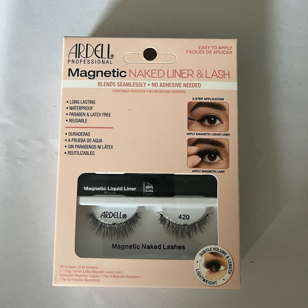 Ardell Magnetic Liquid Liner and Naked Lashes Set brand new 420 - Picture 2 of 5